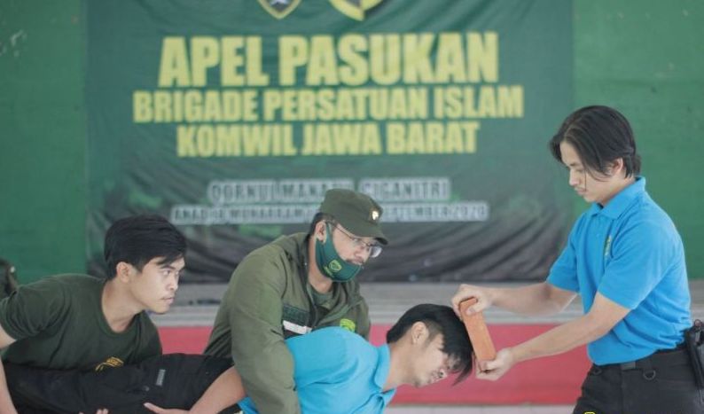 Perkuat Tali Silaturahim, Brigade Persis Jabar Laksanakan Apel Pasukan 